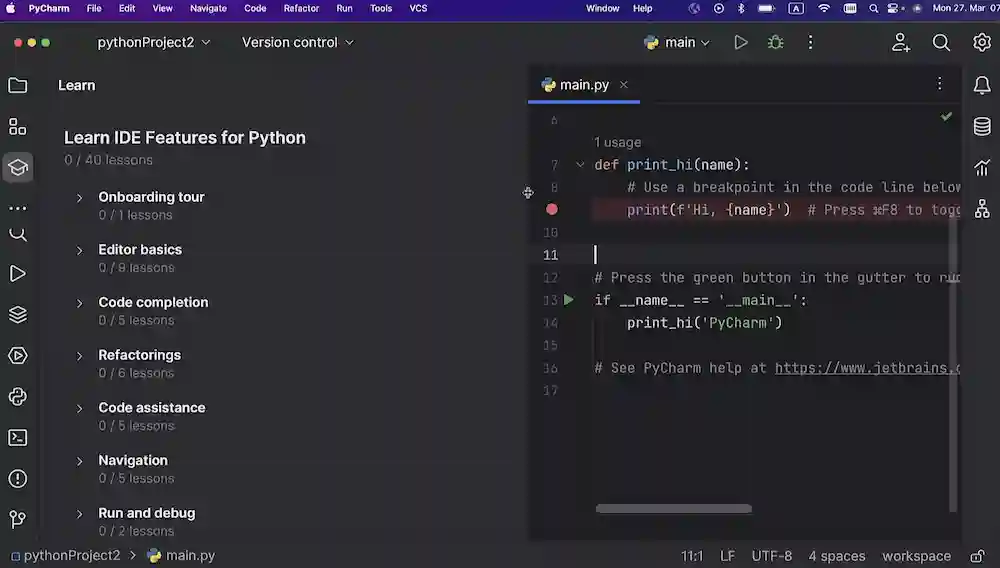 پایتون محبوبترین ideهای پایتون چیست؟