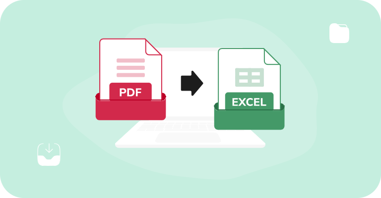 cover pdf to excel