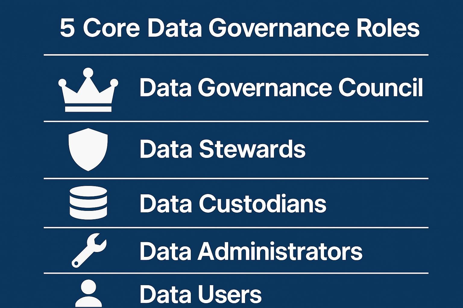 data governance role