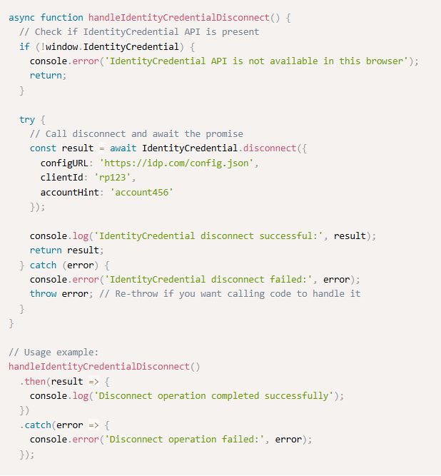 استاندارد fedcm چیست؟