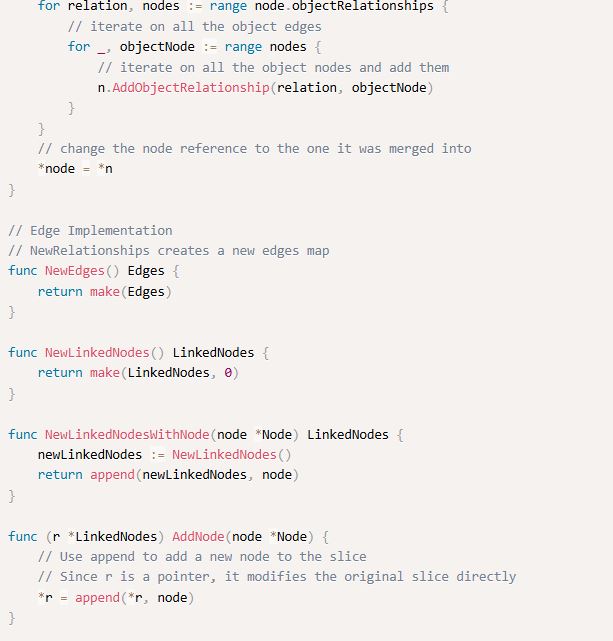 pointerها چگونه مدلسازی ساختارهای داده پیچیده در golang با استفاده از pointerها، referenceها و reverse indexها کار میکند؟