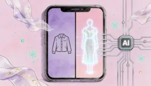 امتحان مجازی لباس با gemini nano banana از طریق rcs چگونه است؟