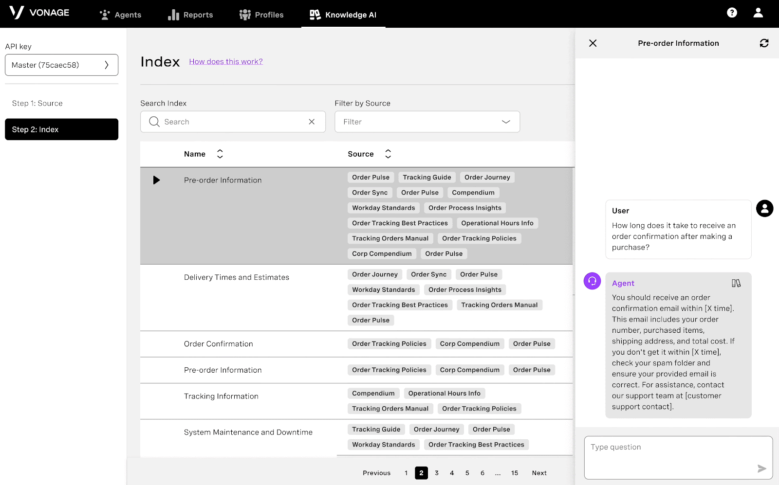 بات‌های هوشمند واتساپ (whatsapp) چگونه از توهمات هوش مصنوعی با knowledge ai جلوگیری می‌کنند؟